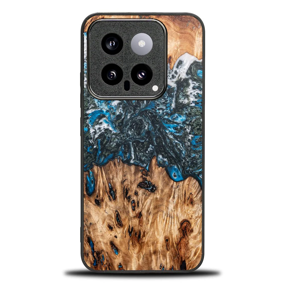 Holzhülle für Xiaomi 14 Pro, Bewood Unique Planets Erde - Image 3