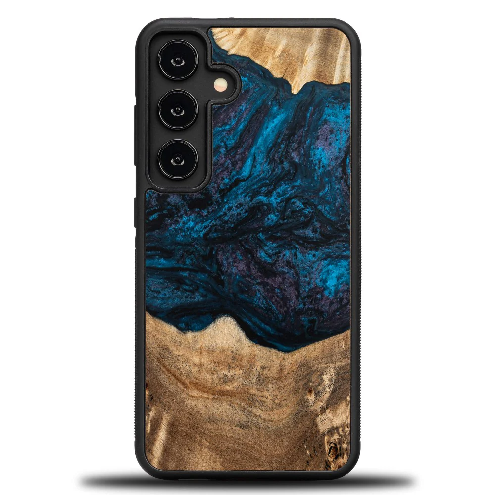 Holzhülle für Galaxy A55 5G, Bewood Unique Planets Neptun