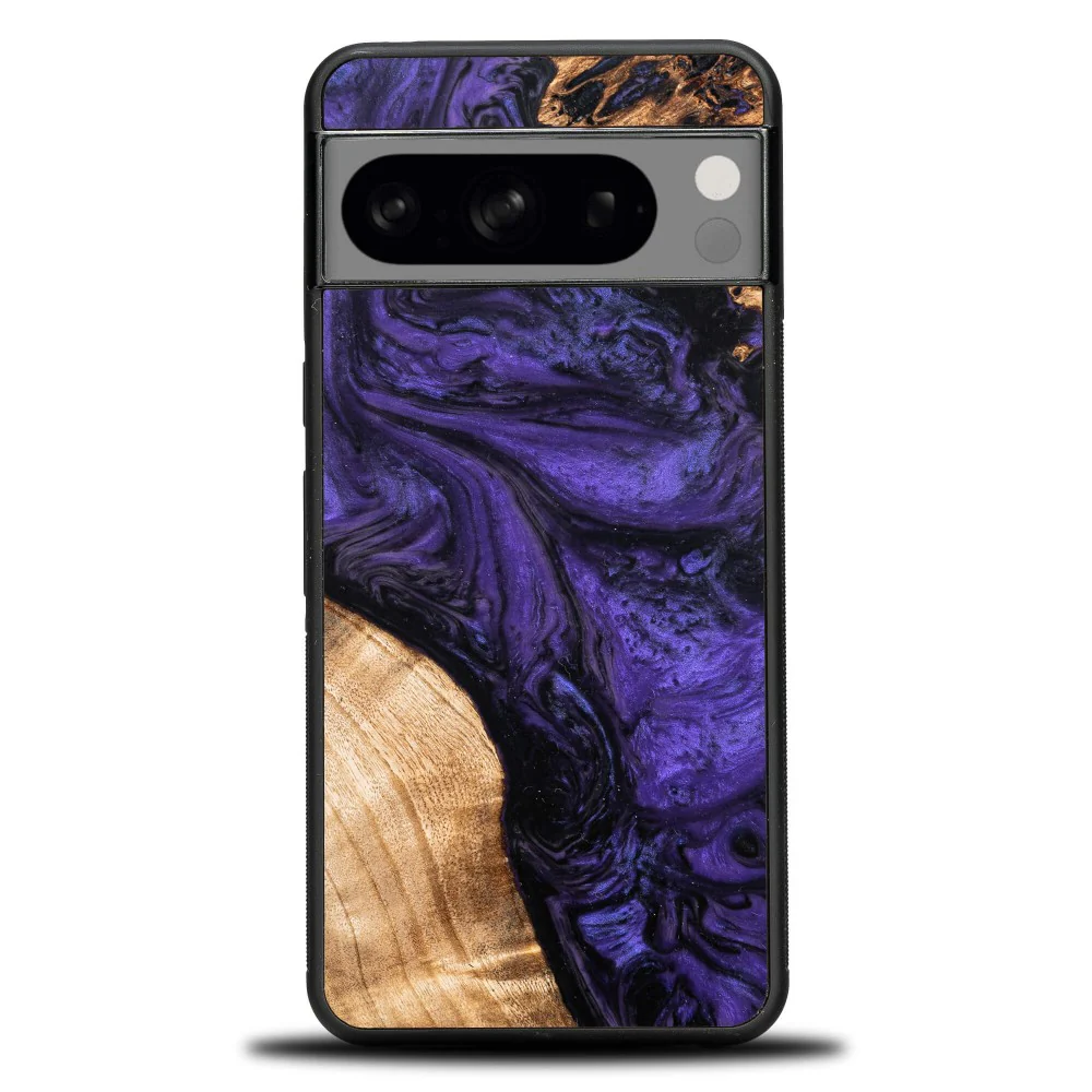 Holzhülle für Google Pixel 8, Bewood Unique Violet