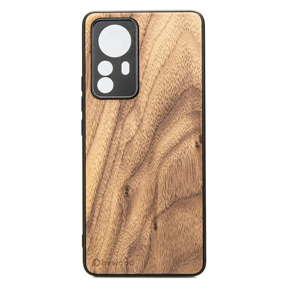 Holzhülle für Xiaomi 12 / 12x, Bewood Amerikanischer Nussbaum