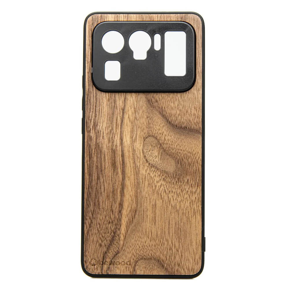 Holzhülle für Xiaomi Mi 11 Ultra, Bewood Amerikanischer Nussbaum