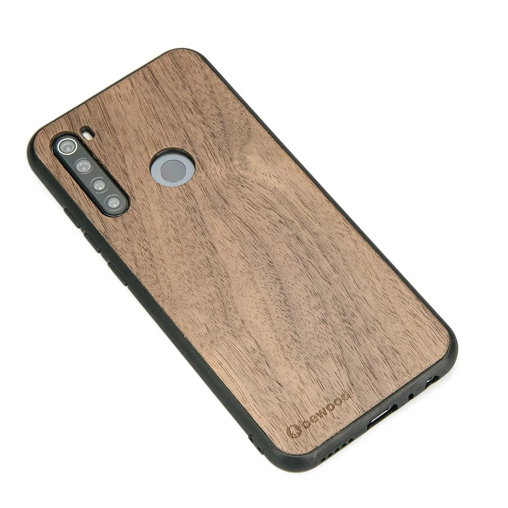 Holzhülle für Xiaomi Redmi Note 8T, Bewood Amerikanischer Nussbaum - Image 2