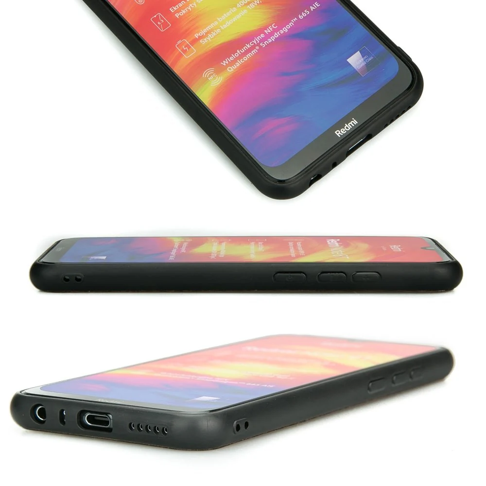 Holzhülle für Xiaomi Redmi Note 8T, Bewood Amerikanischer Nussbaum - Image 3