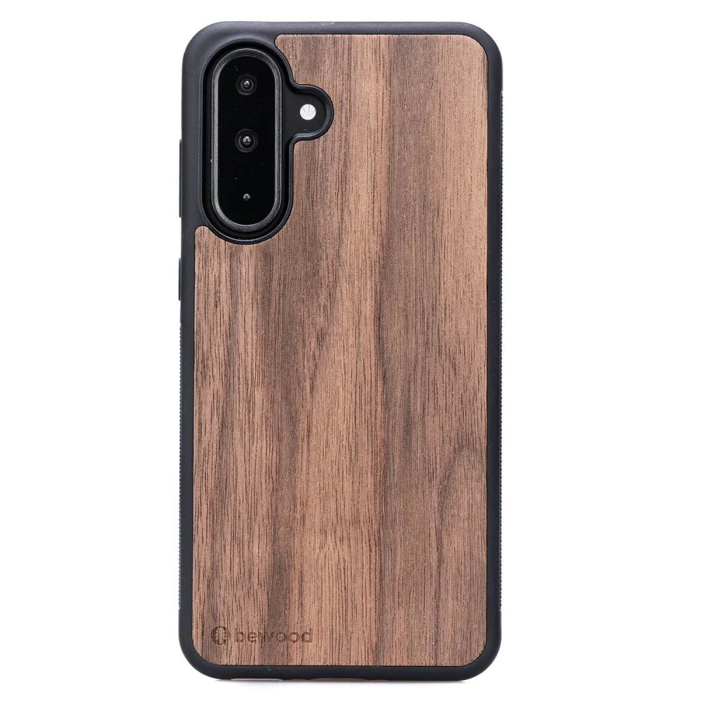Holzhülle für Galaxy A26 5G, Bewood Amerikanischer Nussbaum
