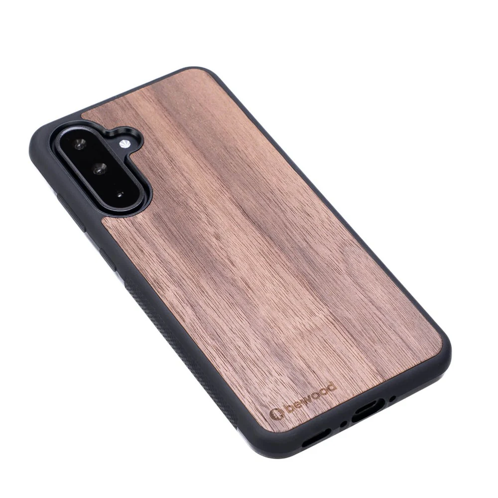 Holzhülle für Galaxy A36 5G, Bewood Amerikanischer Nussbaum - Image 3