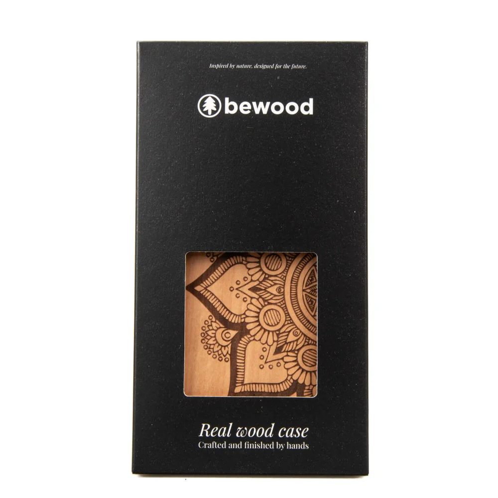 Holzhülle für Galaxy A36 5G, Bewood Apfelbaum Mandala - Image 4