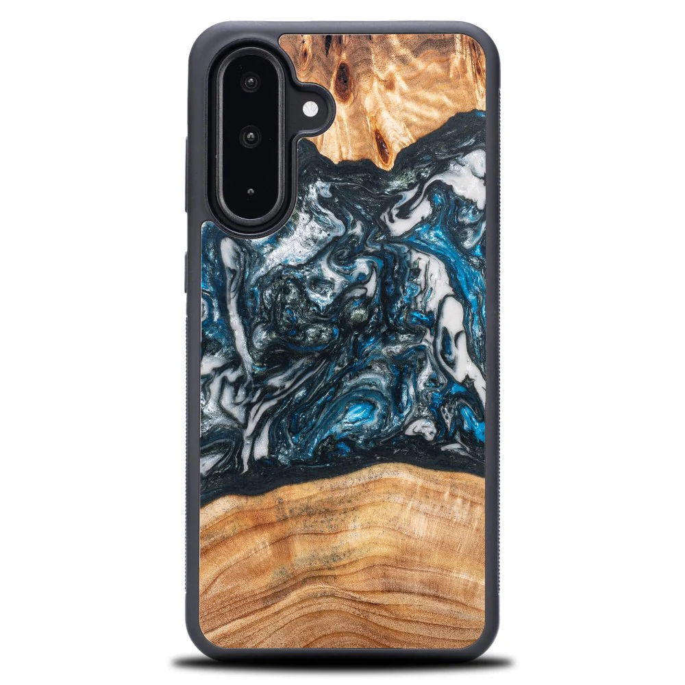 Holzhülle für Galaxy A36 5G, Bewood Unique Planets Erde