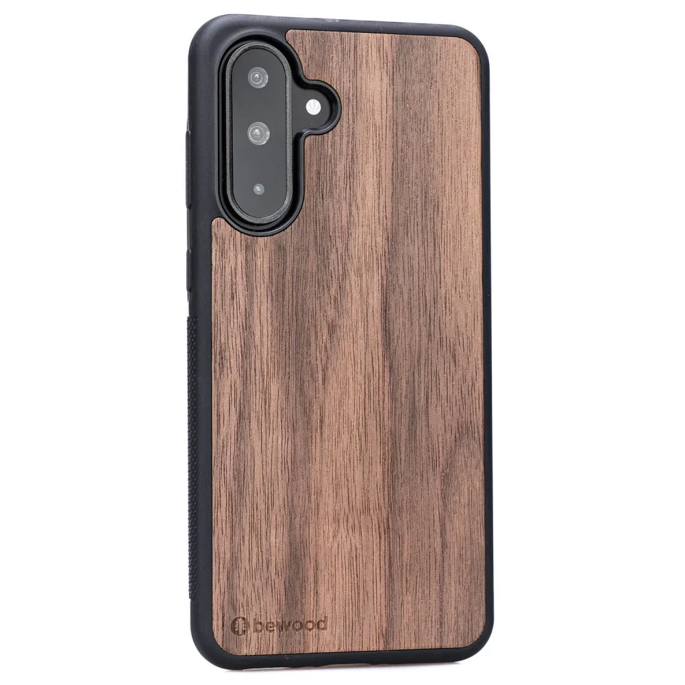 Holzhülle für Galaxy A56 5G, Bewood Amerikanischer Nussbaum - Image 2