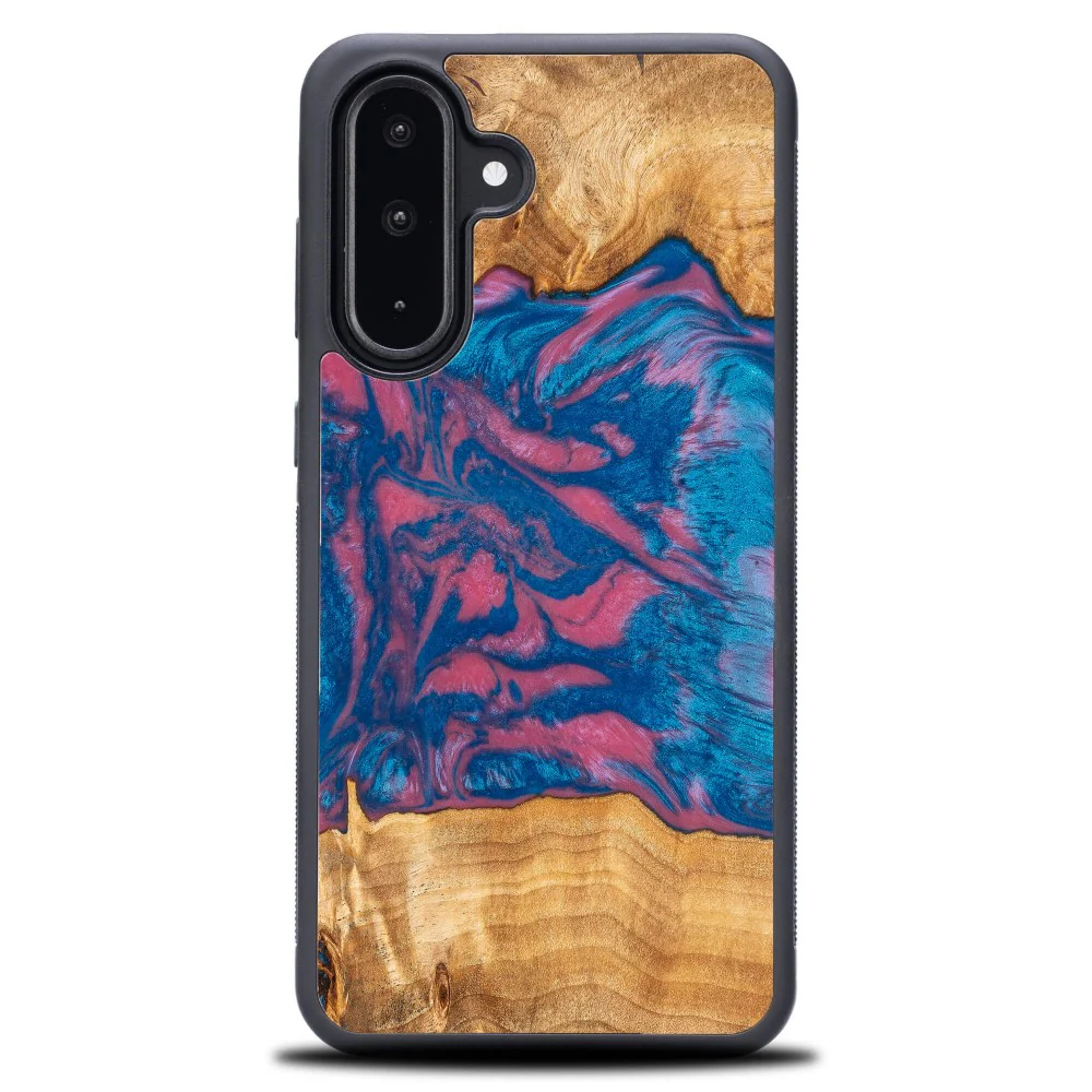 Holzhülle für Galaxy A56 5G, Bewood Unique Neons Vegas