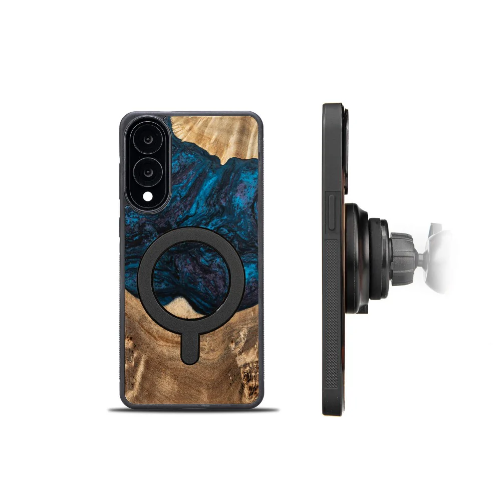 Holzhülle für Galaxy S25 Edge, Bewood Unique Planets Neptun für MagSafe - Image 2