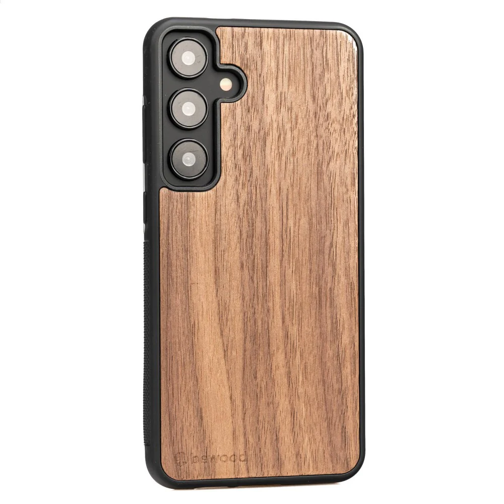 Holzhülle für Galaxy S25 Plus, Bewood Amerikanischer Nussbaum - Image 2