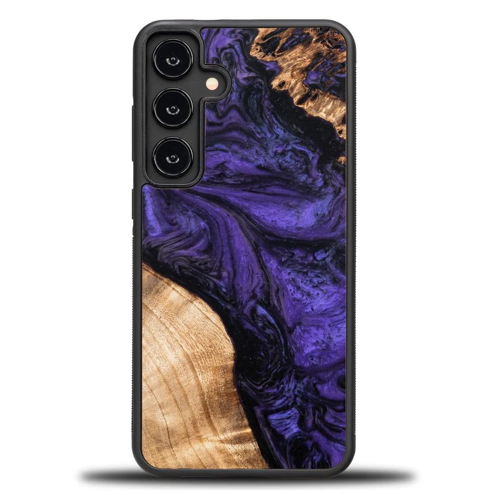 Holzhülle für Galaxy S25 Plus, Bewood Unique Violet