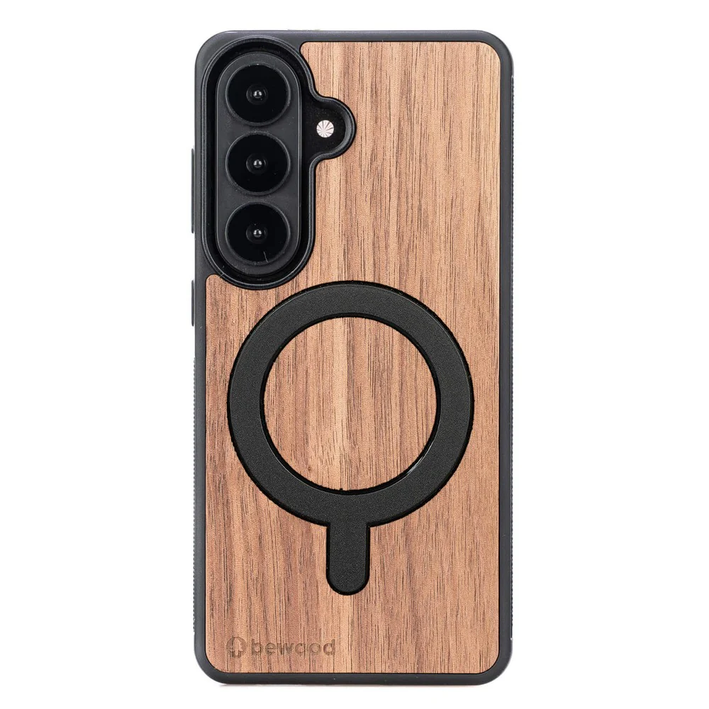 Holzhülle für Galaxy S26, Bewood Amerikanischer für MagSafe