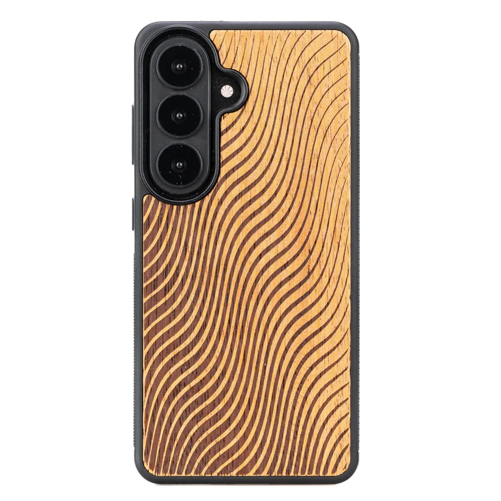 Holzhülle für Galaxy S26, Bewood Merbauwellen