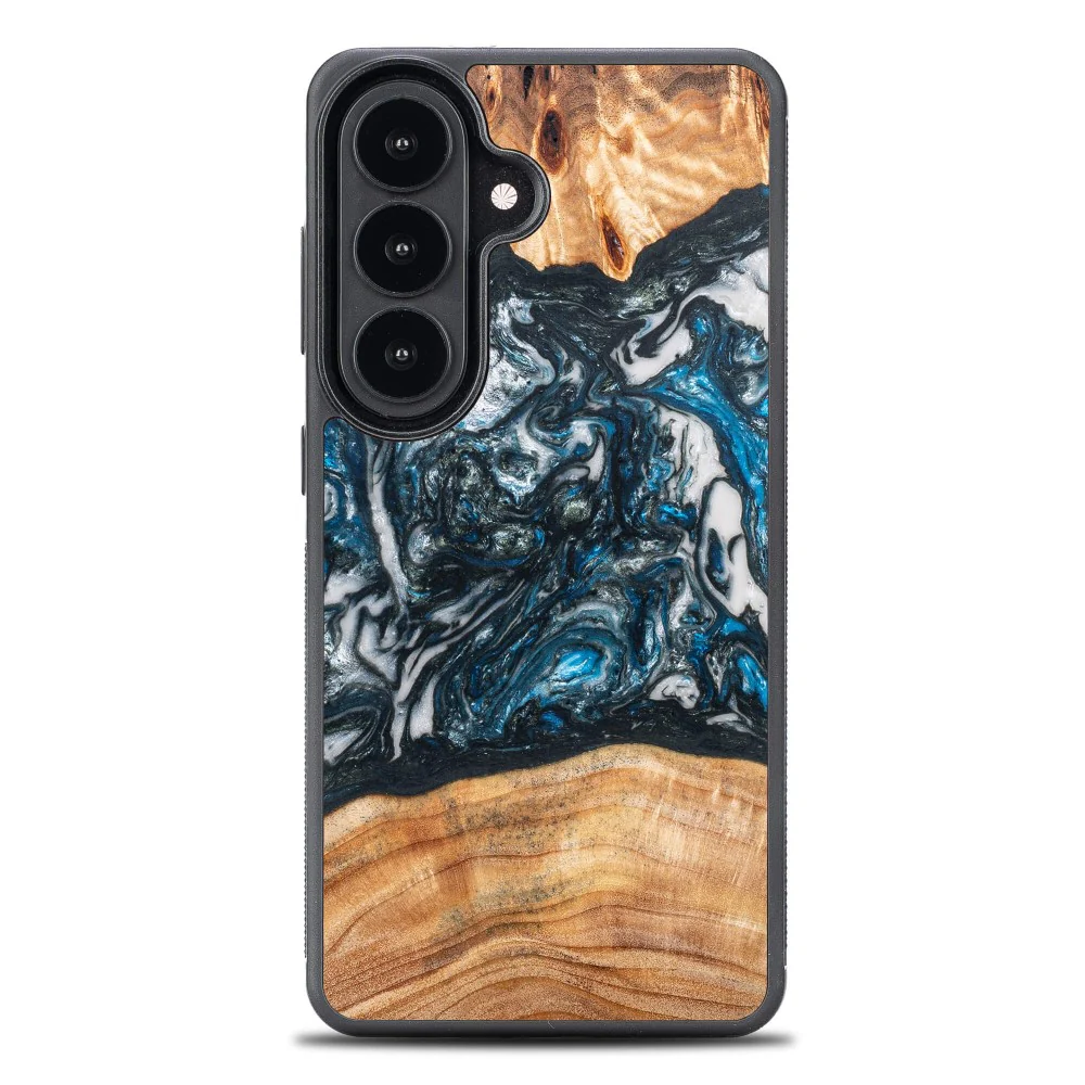 Holzhülle für Galaxy S26, Bewood Unique Planets Erde