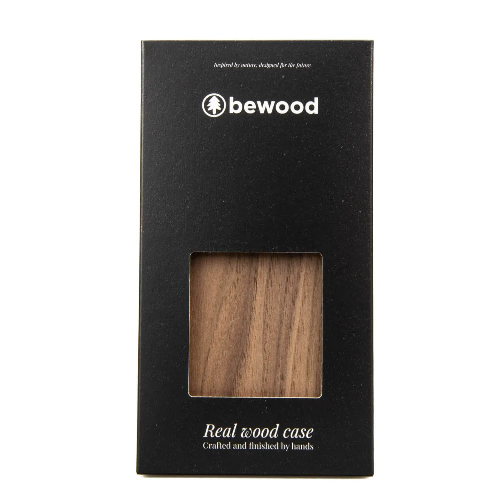 Holzhülle für Galaxy S26 Ultra, Bewood Amerikanischer Nussbaum - Image 5