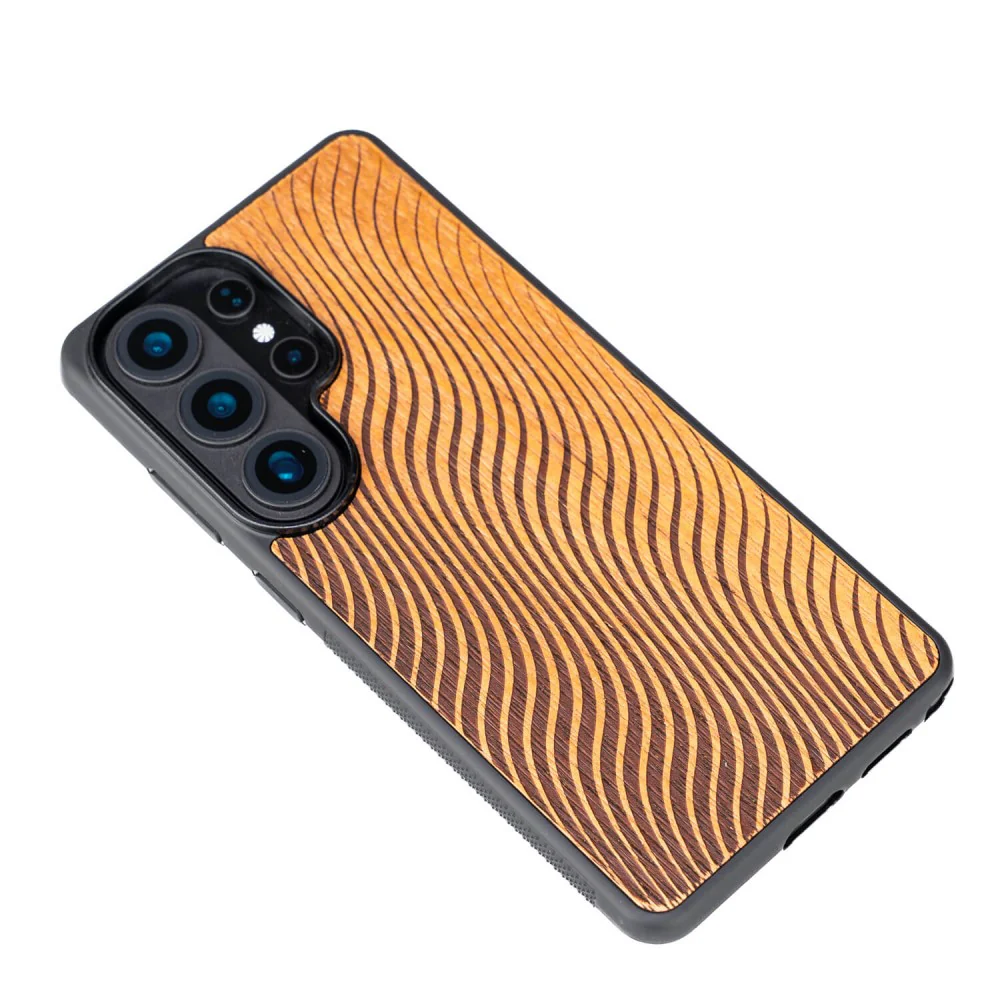 Holzhülle für Galaxy S26 Ultra, Bewood Merbauwellen - Image 3