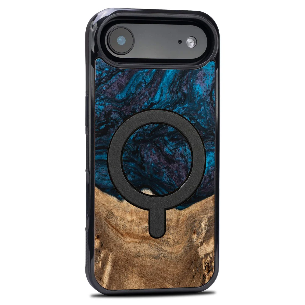 Holzhülle für iPhone Air, Bewood Unique Planets Neptun für MagSafe - Image 2