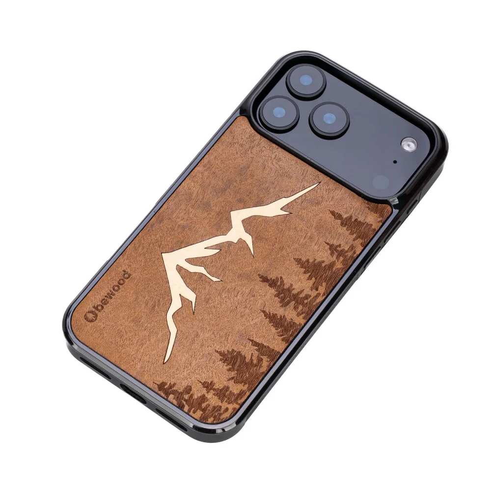 Holzhülle für iPhone 17 Pro Max, Bewood Imbuia-Gebirge - Image 3