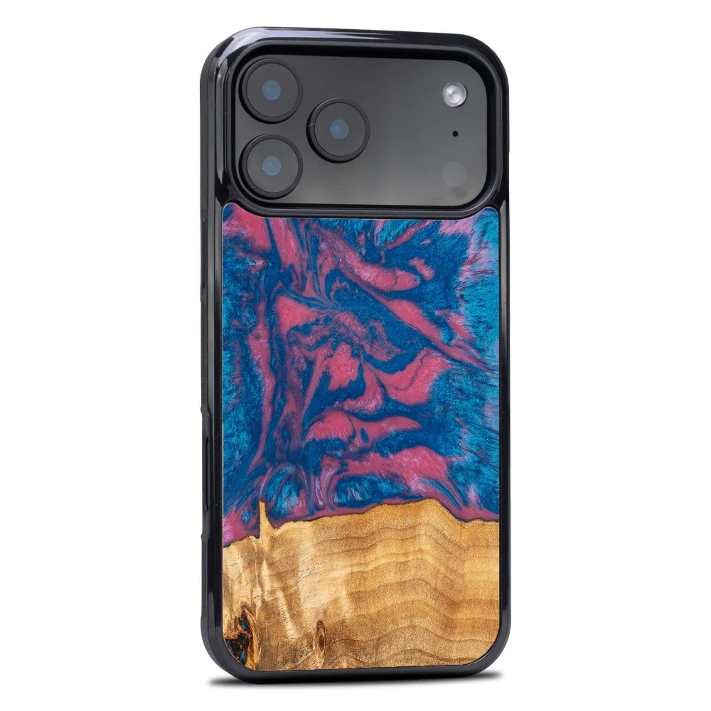 Holzhülle für iPhone 17 Pro Max, Bewood Unique Neons Vegas - Image 2