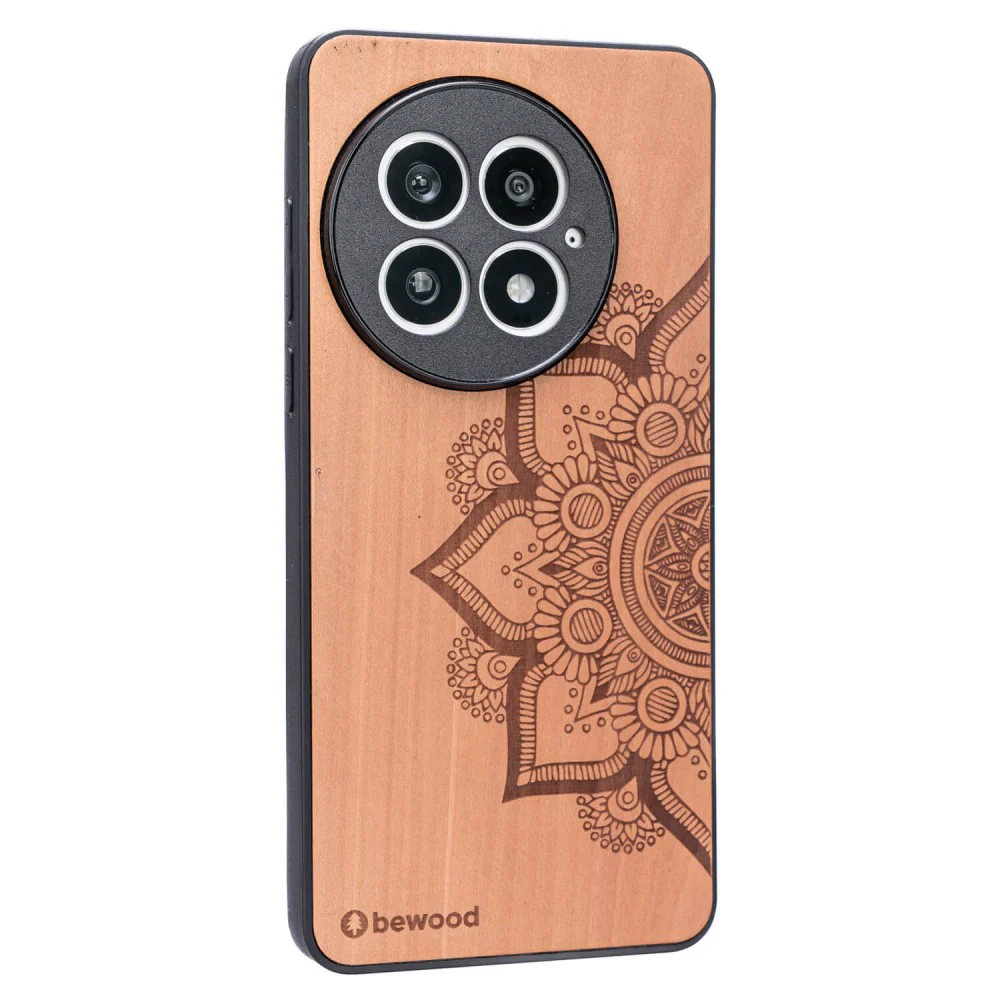 Holzhülle für OnePlus 13, Bewood Apfelbaum Mandala - Image 2