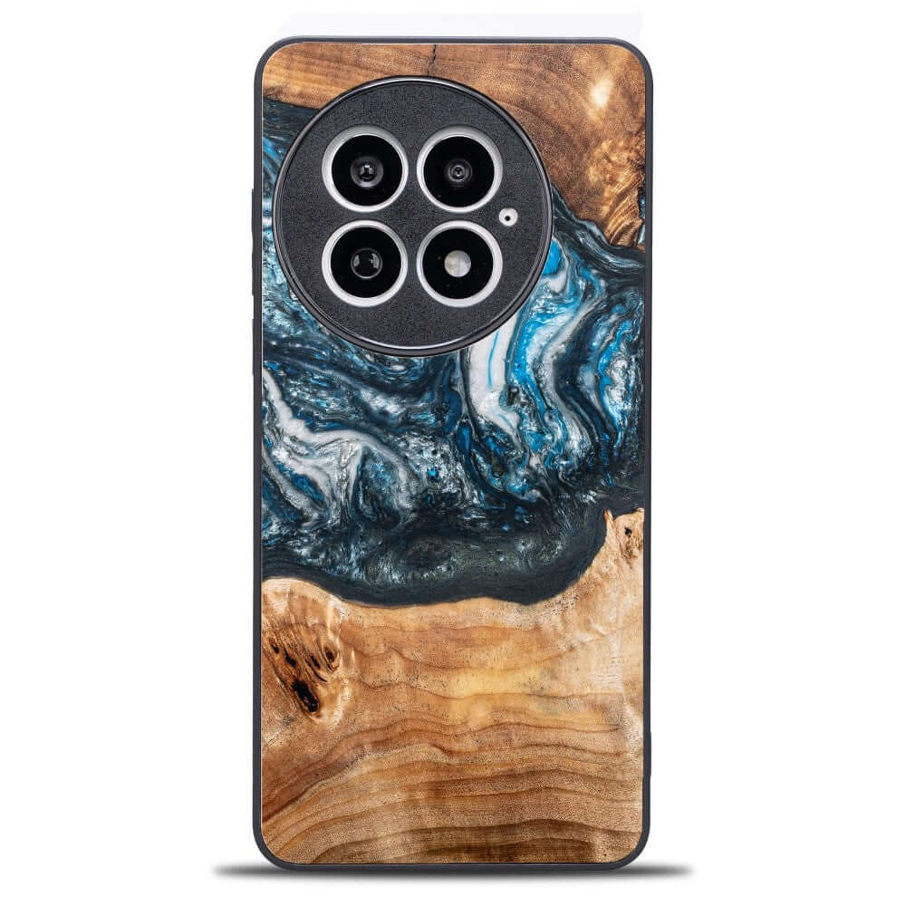 Holzhülle für OnePlus 13, Bewood Unique Planets Erde