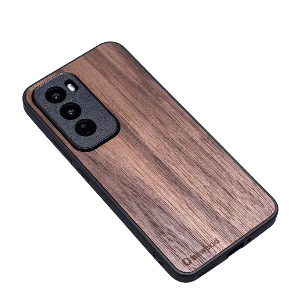 Holzhülle für Oppo Reno 12 Pro, Bewood Amerikanischer Nussbaum - Image 3