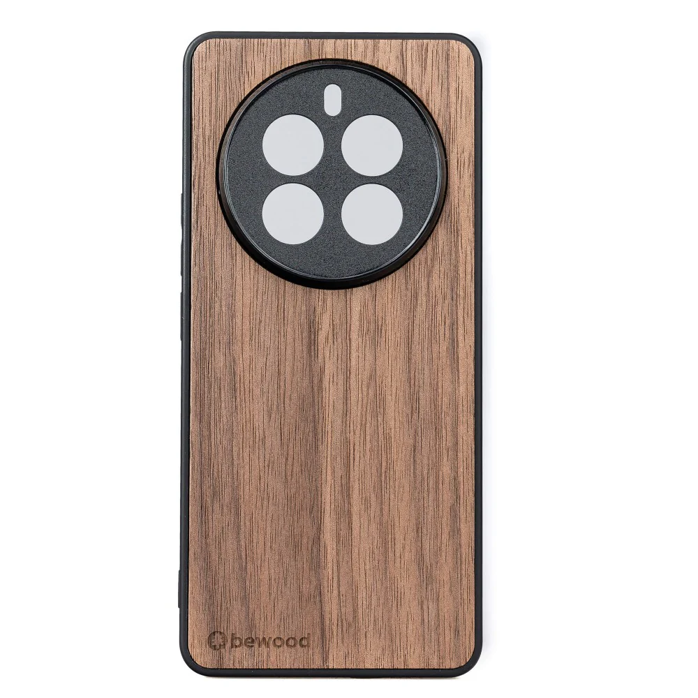 Holzhülle für Realme 12 Pro / 12 Pro+, Bewood Amerikanischer Nussbaum