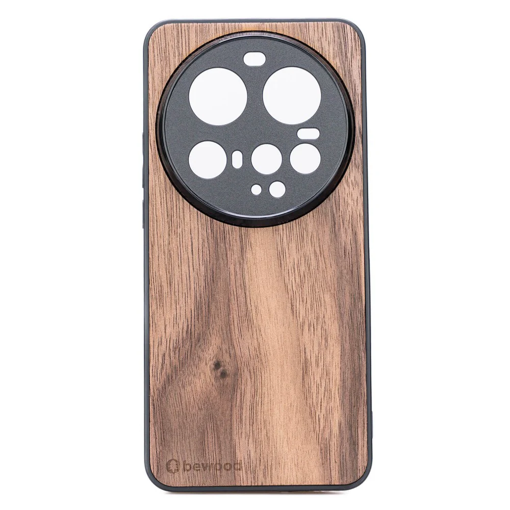 Holzhülle für Xiaomi 15 Ultra, Bewood Amerikanischer Nussbaum