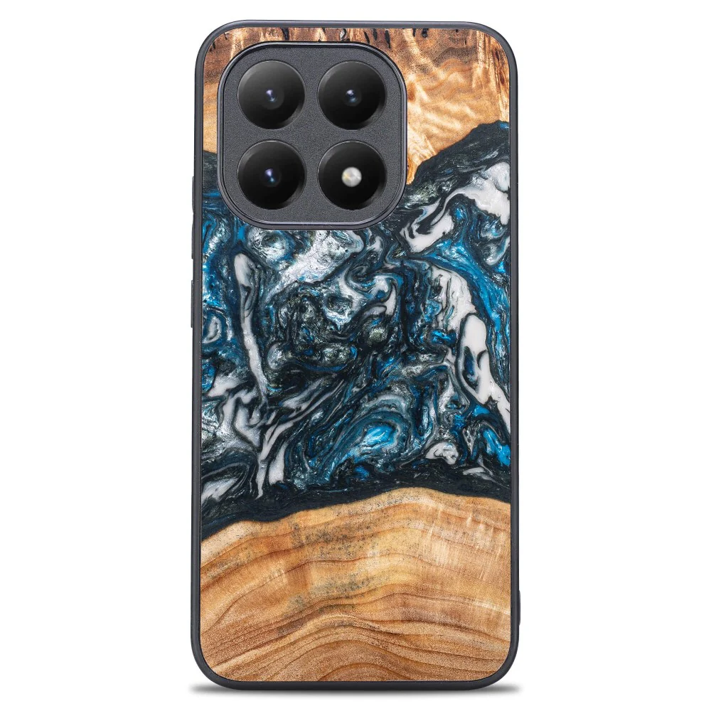 Holzhülle für Xiaomi 15T, Bewood Unique Planets Erde