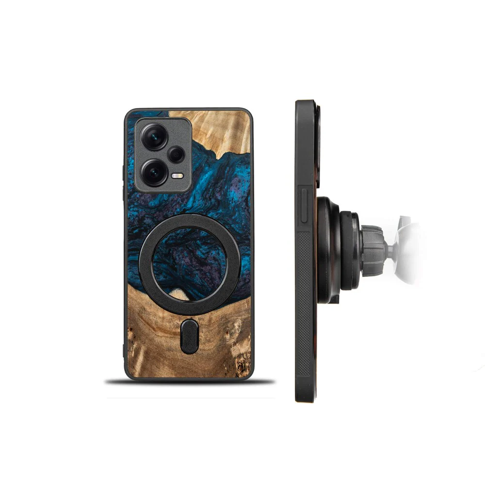 Holzhülle für Xiaomi Redmi Note 12 Pro+ 5G, Bewood Unique Planets Neptun - Image 2