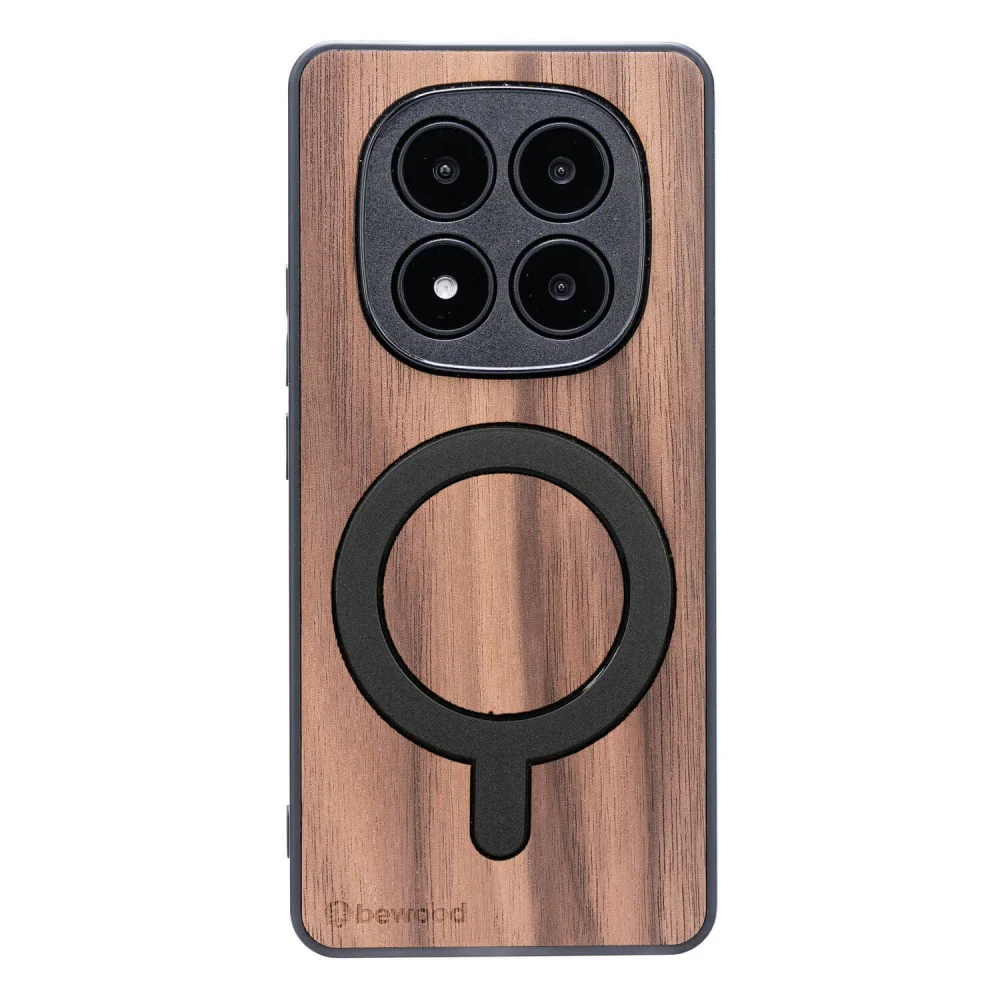 Holzhülle für Xiaomi Redmi Note 14 Pro 5G / Xiaomi Poco X7, Bewood Amerikanischer für MagSafe