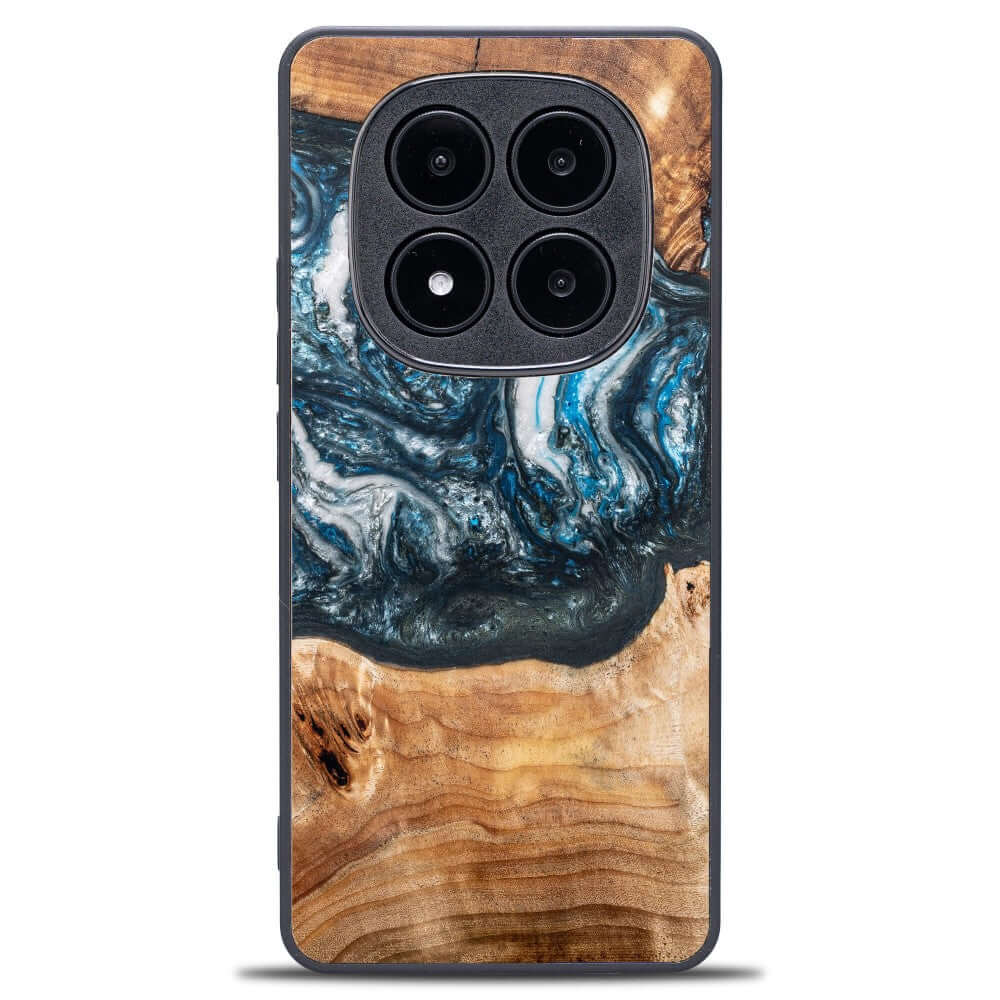 Holzhülle für Xiaomi Redmi Note 14 Pro 5G / Xiaomi Poco X7, Bewood Unique Planets Erde
