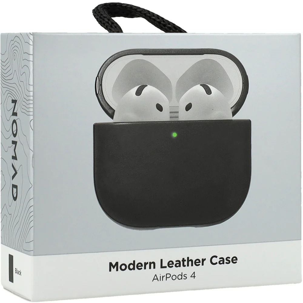 Hülle für AirPods 4, Nomad Modern Leather Case, Schwarz - Image 10