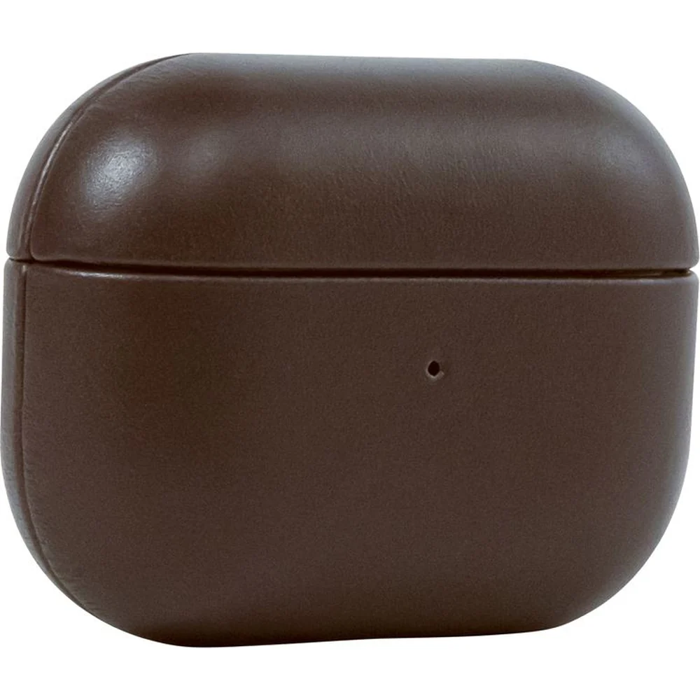 Hülle für AirPods Pro 2, Mobile Origin Leather Case, Braun