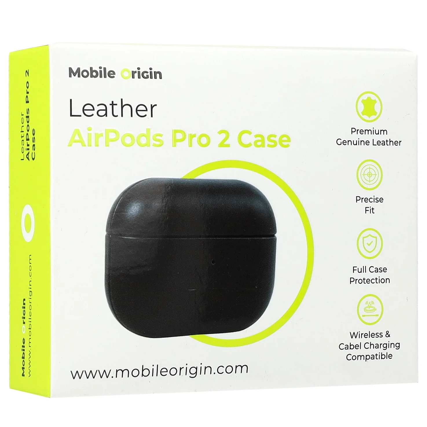 Hülle für AirPods Pro 2, Mobile Origin Leather Case, Braun - Image 13