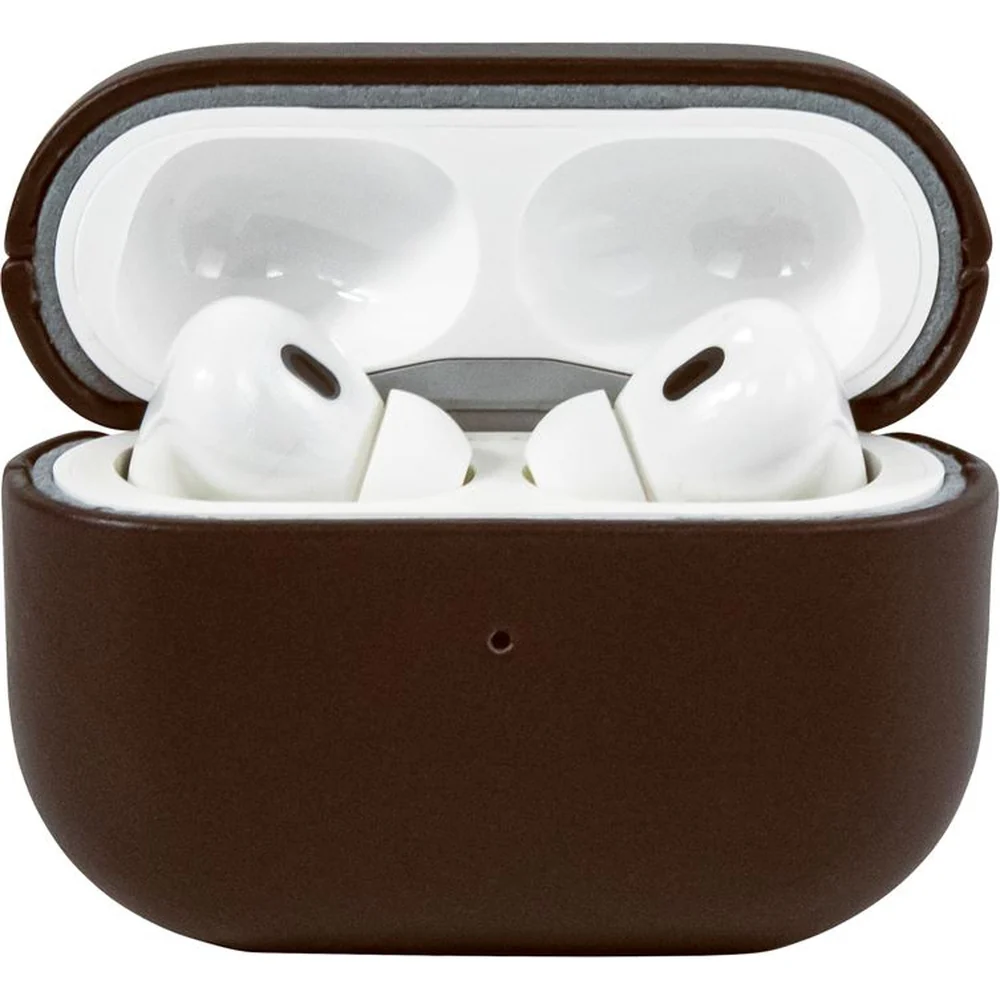 Hülle für AirPods Pro 2, Mobile Origin Leather Case, Braun - Image 5