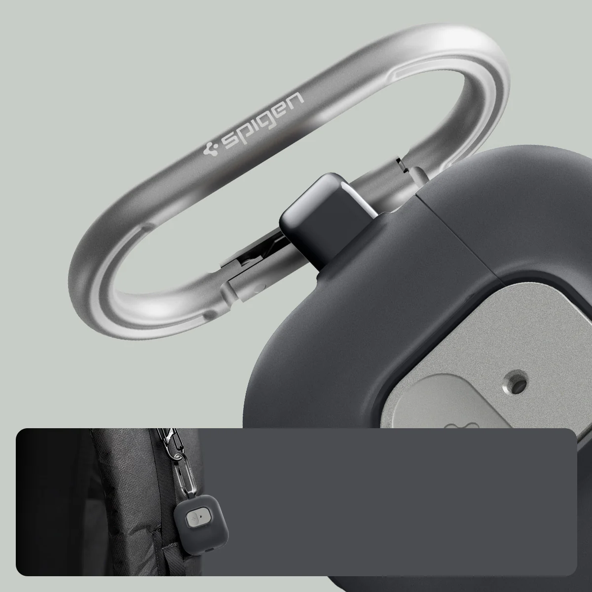 Hülle für Apple AirPods Pro 3, Spigen Nano Pop, Schwarz-Grau - Image 16