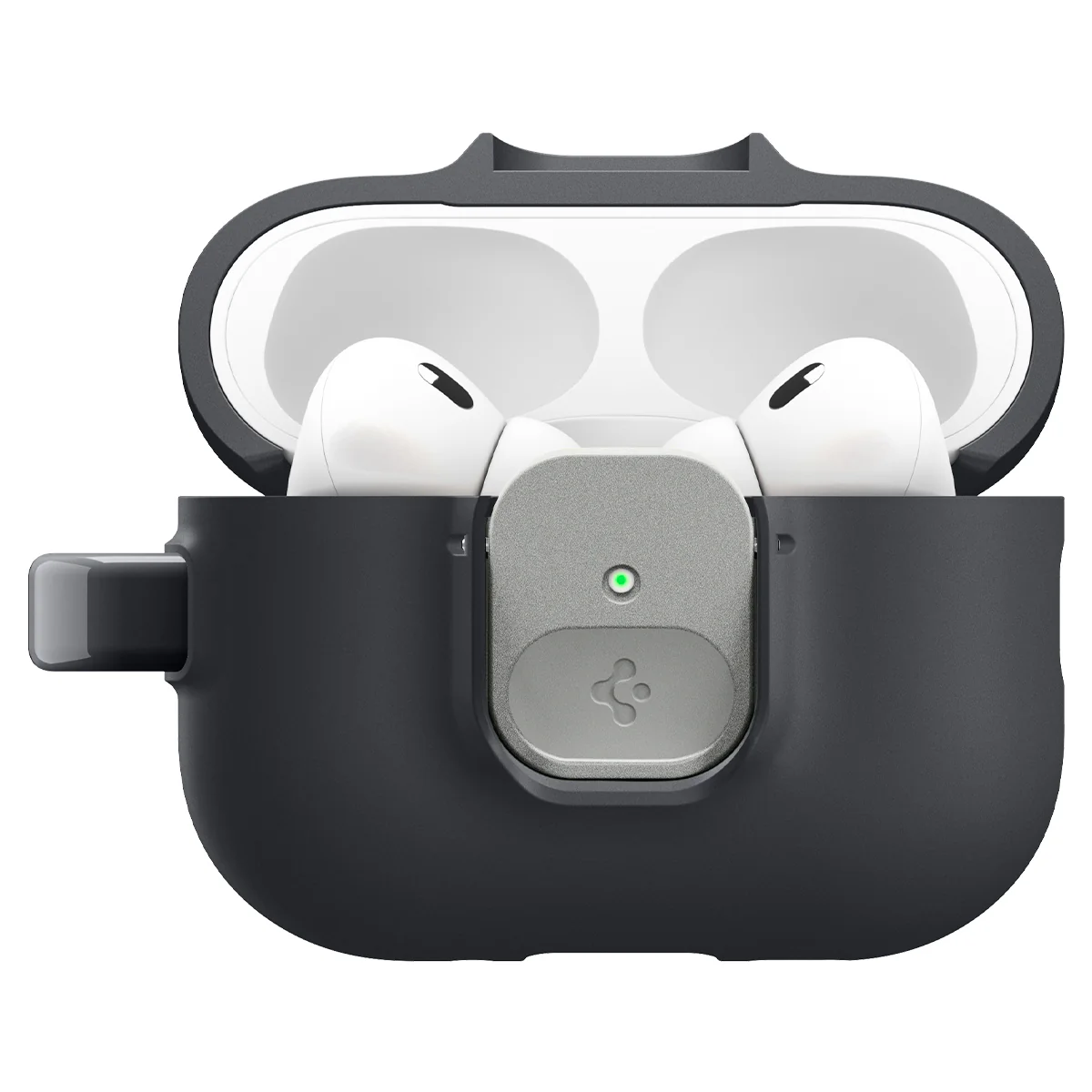Hülle für Apple AirPods Pro 3, Spigen Nano Pop, Schwarz-Grau - Image 3