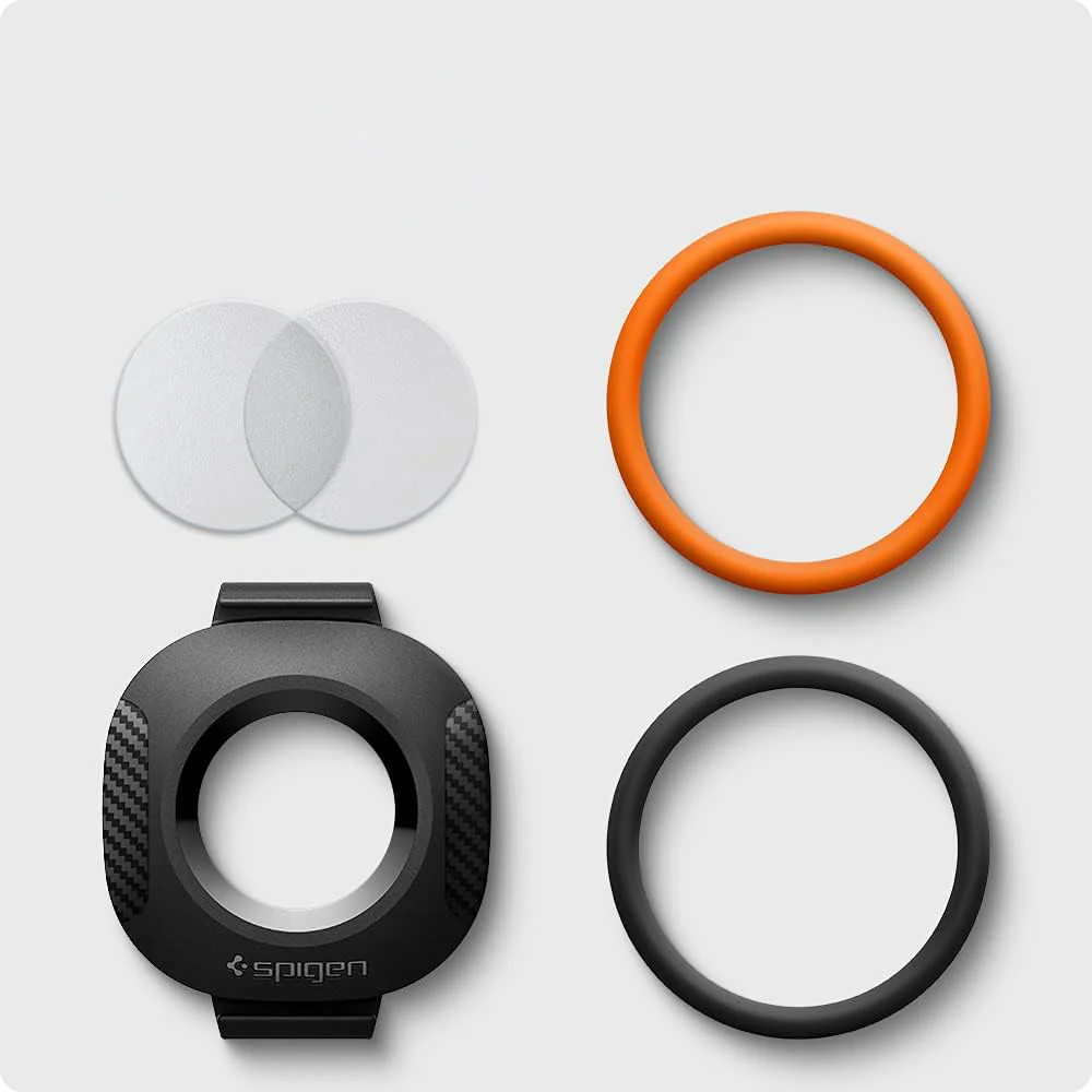 Hülle für Apple AirTag, Spigen Pet Collar, für Halsband, Rucksack und Koffer, Schwarz - Image 8