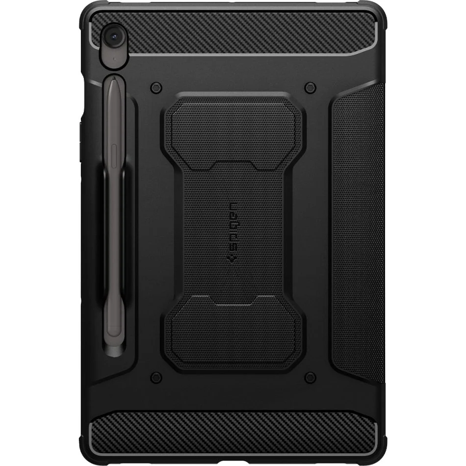 Hülle für Galaxy Tab S10 FE Plus, Spigen Rugged Armor Pro, Schwarz - Image 2