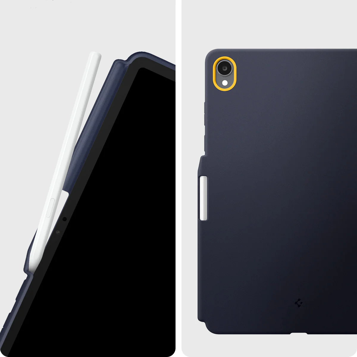 Hülle für Galaxy Tab S11, Spigen Nano Pop, Dunkelblau-Gelb - Image 12