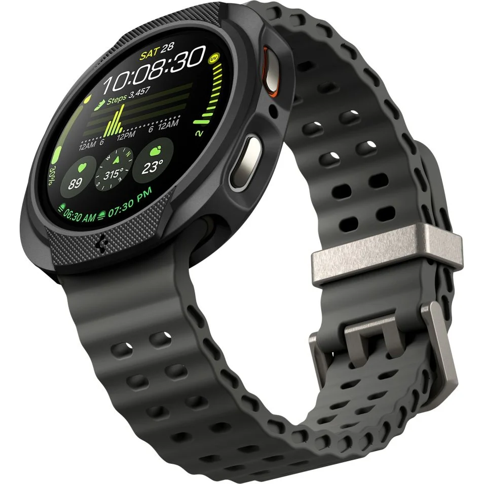 Hülle für Galaxy Watch 8 44 mm, Spigen Liquid Air, Schwarz - Image 5