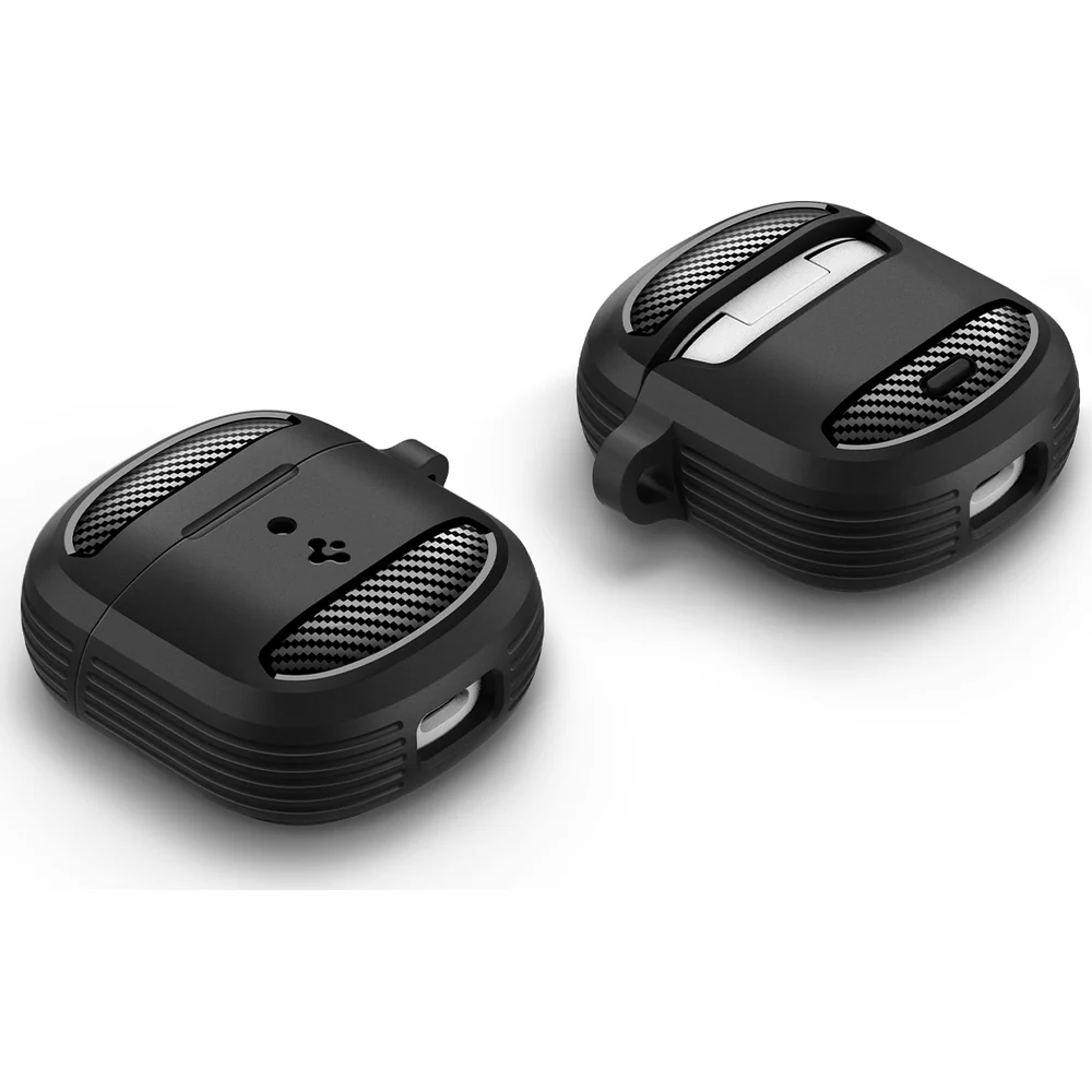 Hülle für Google Pixel Buds 2a, Spigen Rugged Armor, Schwarz - Image 7
