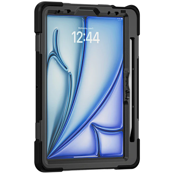 Hülle gepanzert für iPad Air 11" / 10.9" 2020-2026 / Pro 11" 2018-2022, Crong Defender Plus, schwarz - Image 4