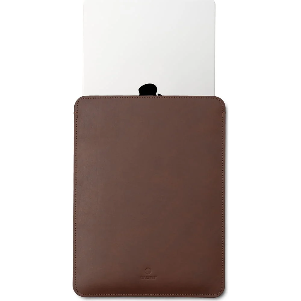 Hülle für MacBook Air 13,6" M4, Baltan Sleeve Premium, Dunkelbraun - Image 3