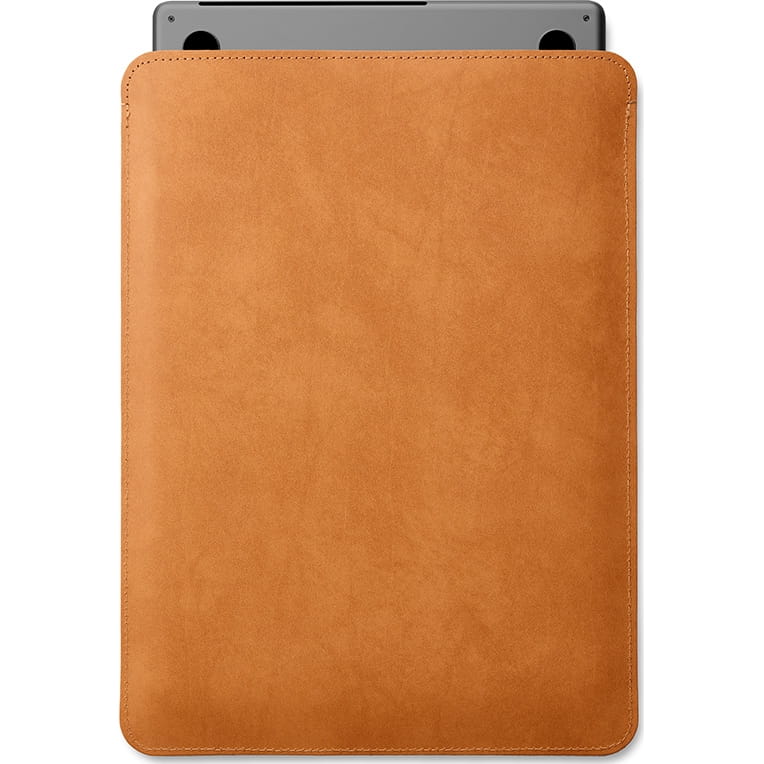 Hülle für MacBook Air 15" M3, Baltan Sleeve Premium, Braun - Image 3