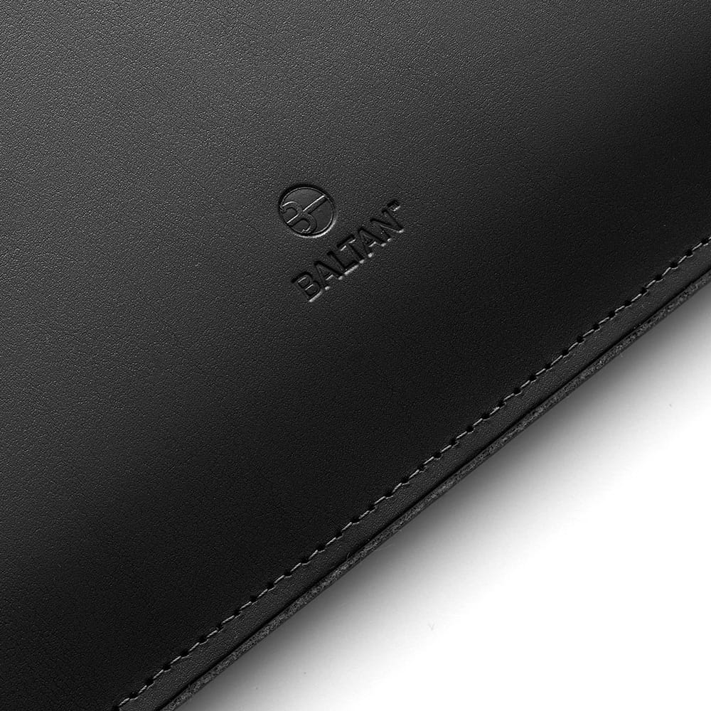 Hülle für MacBook Air 15" M3, Baltan Sleeve Premium, Schwarz - Image 4