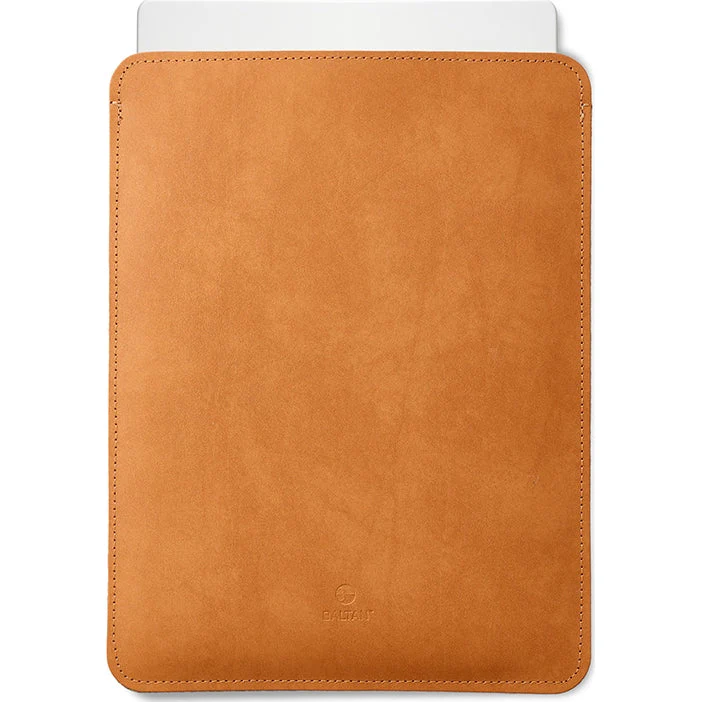 Hülle für MacBook Pro 14 M4 2024, Baltan Sleeve Premium, Braun