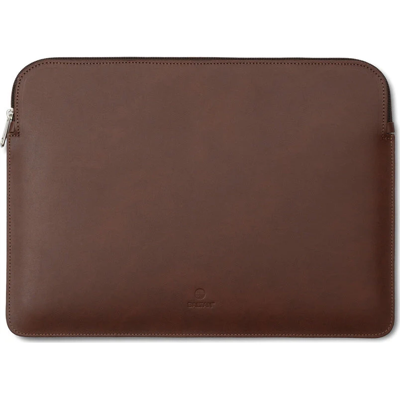 Hülle für MacBook Pro 14 M4 2024, Baltan Sleeve Zip, Dunkelbraun